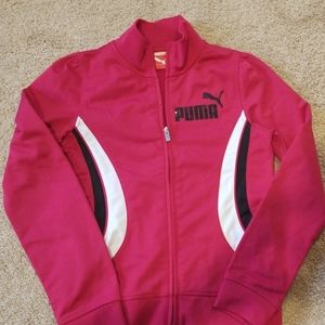 Puma girl large zip up